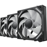 Alpenföhn WingBoost 4, Gehäuselüfter schwarz, 3er-Pack, 120 mm