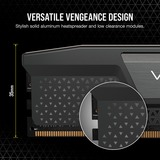Corsair DIMM 16 GB DDR5-5200 (2x 8 GB) Dual-Kit, Arbeitsspeicher schwarz, CMK16GX5M2B5200C40, Vengeance