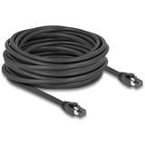 DeLOCK Netzwerkkabel RJ-45 Cat.8.1 S/FTP, bis 40 Gbps schwarz, 10 Meter