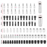 EINHELL E-Case Werkzeugkoffer KFZ, 121-teilig, Werkzeug-Set schwarz/rot, mit Werkzeug-Sortiment für Hobbyschrauber