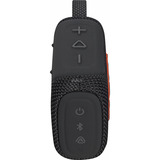 JBL GO 5, Lautsprecher schwarz, Bluetooth, Ambient-Randbeleuchtung, IP68
