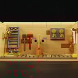 Lumibricks Pferdestall, Konstruktionsspielzeug 