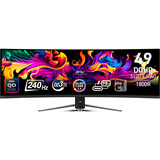 MSI MPG 491CQPXDE QD-OLED, Gaming-Monitor 124.5 cm (49 Zoll), schwarz, DQHD, Curved, USB-Hub, USB-C, 240Hz Panel