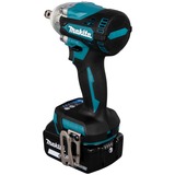 Makita Akku-Schlagschrauber DTW300RTJ, 18Volt blau/schwarz, 2x Li-Ion-Akku 5Ah, im MAKPAC Gr.2