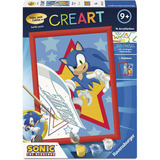 Ravensburger CreArt - Rasender Sonic, Malen 