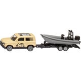 SIKU BLISTER Land Rover Defender "Safari" mit Boot, Modellfahrzeug 