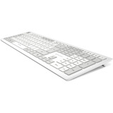 Sharkoon OfficePal K30W, Tastatur weiß, DE-Layout, Rubberdome