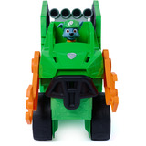 Spin Master Paw Patrol: Der Dino Film - Rockys Megasaurus Transport-Fahrzeug, Spielfahrzeug 
