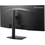 ViewSonic VA3420C, LED-Monitor 86.6 cm (34.1 Zoll), schwarz, UWQHD, IPS, HDMI, DP, USB-C, USB-Hub, 120Hz Panel
