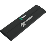 Wera 9591 Falttasche für 6004 Joker 2 Set 1, leer schwarz, für zwei selbstjustierende Maulschlüssel Joker 6004