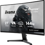 iiyama G-Master GC2781HSU-B1, Gaming-Monitor 68.6 cm (27 Zoll), schwarz, FullHD, VA, Curved, Free-Sync Premium, USB-Hub, 144Hz Panel