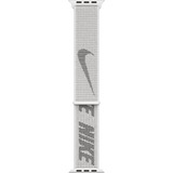 Apple Nike Sport Loop, Uhrenarmband weiß, 45 mm