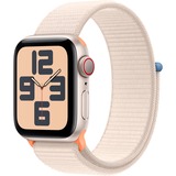 Apple Watch SE (2023), Smartwatch Polarstern, 40 mm, Sport Loop, Aluminium, Cellular