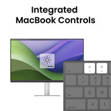 BenQ MA320UP für MacBook, LED-Monitor 80 cm (31.5 Zoll), silber, UltraHD/4K, IPS, HDMI, USB-C, USB-Hub