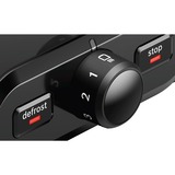 Bosch Home Kompakt-Toaster DesignLine TAT4P420DE edelstahl/schwarz, 970 Watt, für 2 Scheiben Toast
