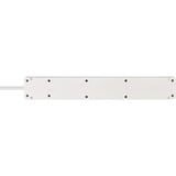 Brennenstuhl Bremounta Steckdosenleiste 5-fach, 2x USB-C weiß, 3 Meter Kabel, 2x USB, mit Sicherheitsschalter