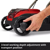 EINHELL Power X-Change Akku-Vertikutierer-Lüfter GC-SC 18/28 DS Li-Solo, 18Volt rot/schwarz, ohne Akku und Ladegerät