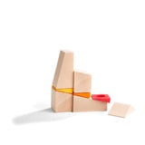 HABA Kreativbausteine Schiefe Türme - Kugeln, Konstruktionsspielzeug 