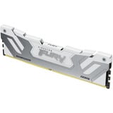 Kingston FURY DIMM 24 GB DDR5-8800, Arbeitsspeicher silber/weiß, KF588CU42RW-24, Renegade, INTEL XMP