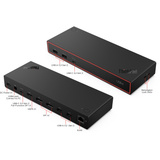 Lenovo ThinkPad USB4 Dock 5000, Dockingstation schwarz, 100W