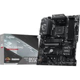 MSI B550 GAMING, Mainboard schwarz/silber
