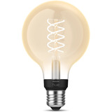 Philips Hue White E27 Filament Globe G93 550 Lumen, LED-Lampe 