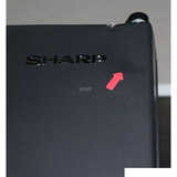 SHARP SJ-NBA32DMXTB-EU, Kühl-/Gefrierkombination schwarz