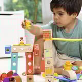 Spin Master Melissa & Doug - Blockables Stadt Spielset, Konstruktionsspielzeug 