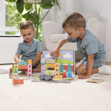 Spin Master Melissa & Doug - Blockables Stadt Spielset, Konstruktionsspielzeug 