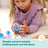 Spin Master Melissa & Doug - Blockables Stadt Spielset, Konstruktionsspielzeug 