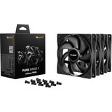 be quiet! Pure Wings 3 120mm PWM 3-Pack, Gehäuselüfter schwarz, 3er-Pack, 120 mm