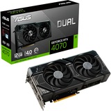 ASUS GeForce RTX 4070 DUAL, Grafikkarte DLSS 3, 3x DisplayPort, 1x HDMI 2.1