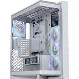ASUS ROG Cronox GR801 CURVE TG ARGB White Edition, Tower-Gehäuse weiß, Panorama-Glas Design