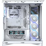 ASUS ROG Cronox GR801 CURVE TG ARGB White Edition, Tower-Gehäuse weiß, Panorama-Glas Design