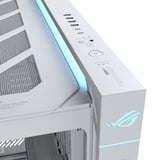 ASUS ROG Cronox GR801 CURVE TG ARGB White Edition, Tower-Gehäuse weiß, Panorama-Glas Design
