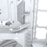 ASUS ROG Cronox GR801 CURVE TG ARGB White Edition, Tower-Gehäuse weiß, Panorama-Glas Design