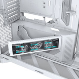 ASUS ROG Cronox GR801 CURVE TG ARGB White Edition, Tower-Gehäuse weiß, Panorama-Glas Design