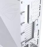 ASUS ROG Cronox GR801 CURVE TG ARGB White Edition, Tower-Gehäuse weiß, Panorama-Glas Design