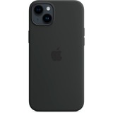 Apple Silikon Case mit MagSafe, Handyhülle schwarz, Mitternacht, iPhone 14 Plus