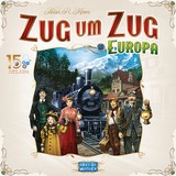 Asmodee Zug um Zug Europa 15 Jahre Edition, Brettspiel 