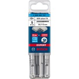 Bosch EXPERT Hammerbohrer SDS-plus-7X, Ø 5mm, 10 Stück Arbeitslänge 50mm