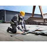 Bosch Professional X-LOCK Akku-Winkelschleifer GWX 18V-8 Professional solo, 18Volt blau/schwarz, ohne Akku und Ladegerät, Ø 125mm, in L-BOXX