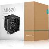 DeepCool AK620, CPU-Kühler schwarz, Double-Tower, 120 mm