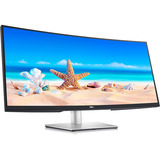 Dell U3415WB Generalüberholt, LED-Monitor 86.5 cm (34 Zoll), schwarz/silber, WQHD, IPS, Curved, DisplayPort-In/-Out, Mini-DP, HDMI, USB