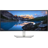 Dell U3425WE, LED-Monitor 87 cm (34.1 Zoll), silber/schwarz, WQHD, IPS Black, Curved, Thunderbolt, USB-C, 120Hz Panel