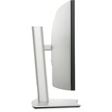 Dell U3425WE, LED-Monitor 87 cm (34.1 Zoll), silber/schwarz, WQHD, IPS Black, Curved, Thunderbolt, USB-C, 120Hz Panel