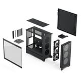 Fractal Design Pop 2 Air Black TG RGB, Tower-Gehäuse schwarz, Tempered Glass