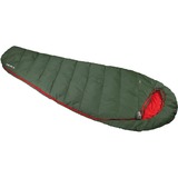 High Peak Pak 1000, Schlafsack grün/rot