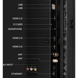 Hisense 55A6K, LED-Fernseher 139 cm (55 Zoll), schwarz, UltraHD/4K, Triple Tuner, HDR