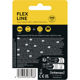 Intenso Flex Line 128 GB, USB-Stick schwarz, USB-C und USB-A